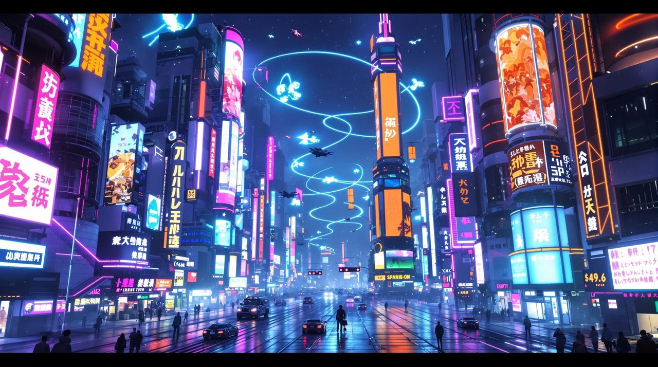 天空影院-赛博朋克：霓虹之城