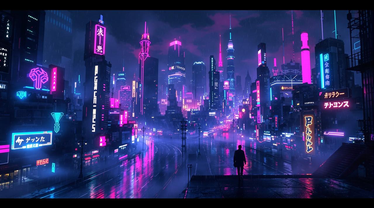 天空影院-赛博朋克：霓虹之城